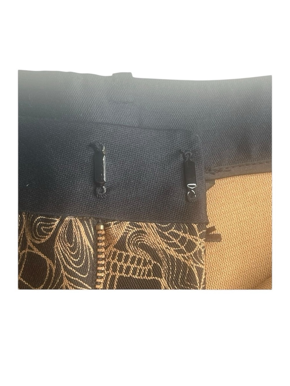 new Thomas Wylde ๐ฃ Luxe Naughty Ruffled Shorts ๐ฃ Black + Rose Gold Print ๐ฃ 4 ๐ฃ - Picture 9 of 16